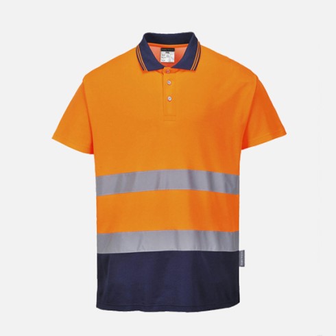 Polo bicolor Cotton Comfort S174 de Portwest