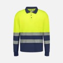 Polo de Manga Larga de Alta Visibilidad Combinado JUDE HV de Tomas Bodero