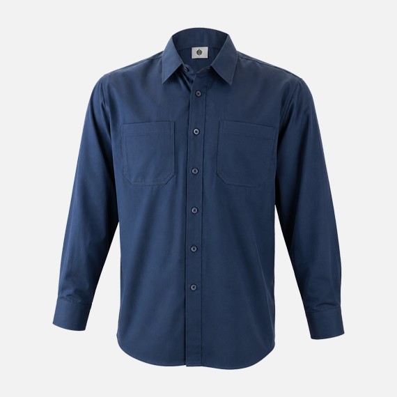 Camisa de Trabajo de manga larga con dos bolsillos Chintex 1022